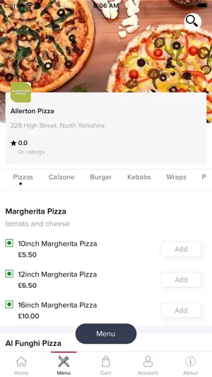 Allerton Pizza Online screenshot 2
