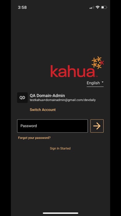 kahua mobile Screenshot