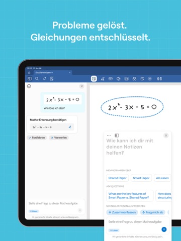 Goodnotes: KI Notizen, PDF app iPad screenshot 8