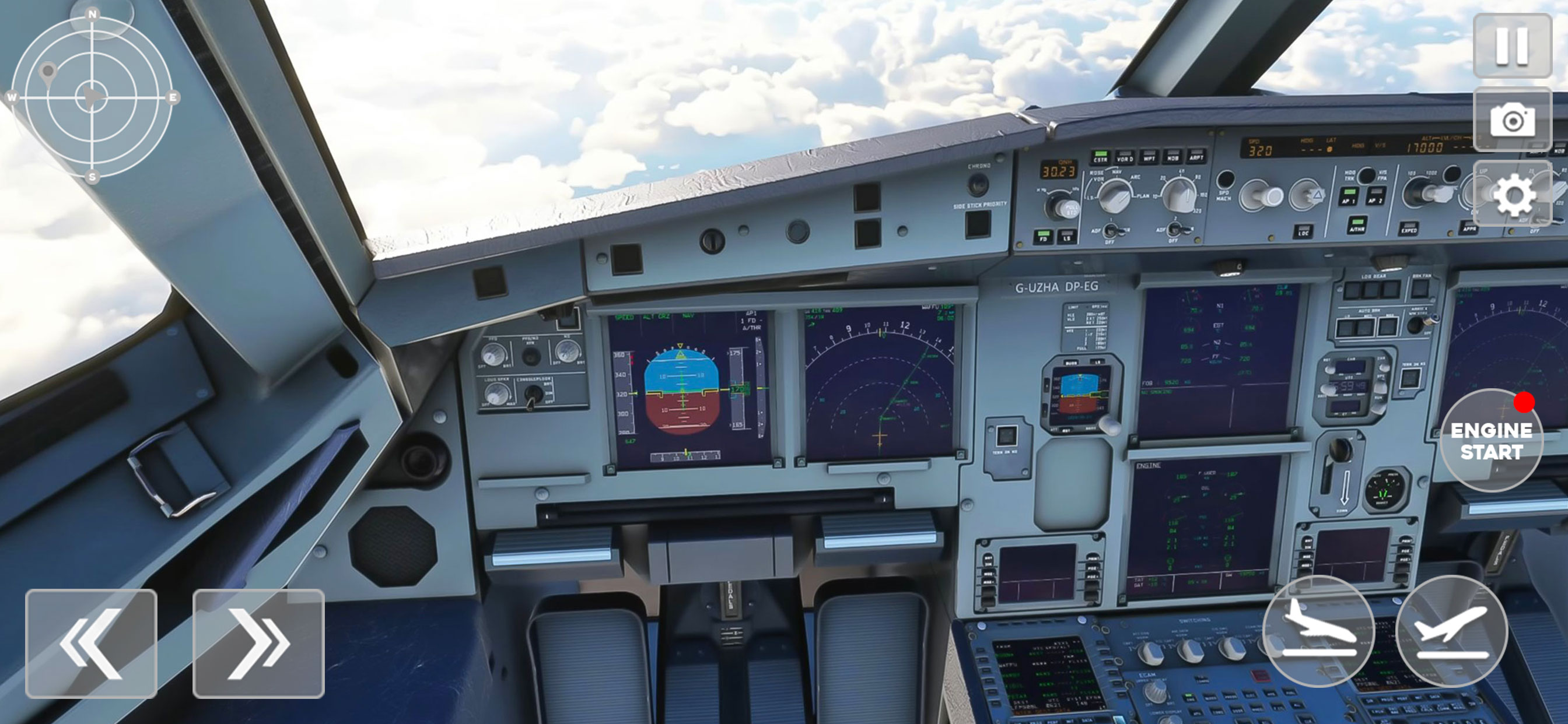 City Plane Flight Sim Games 3D screenshot 5