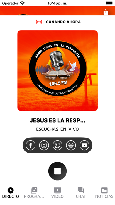 Jesus Es La Respuesta Radio Screenshot
