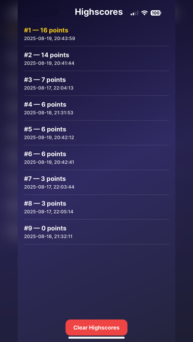App screenshot