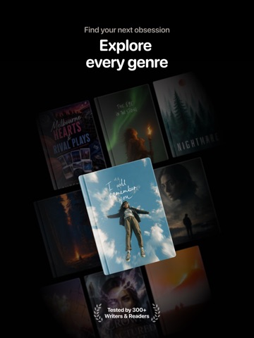 Loreum: Read & Write Stories iPad screenshot