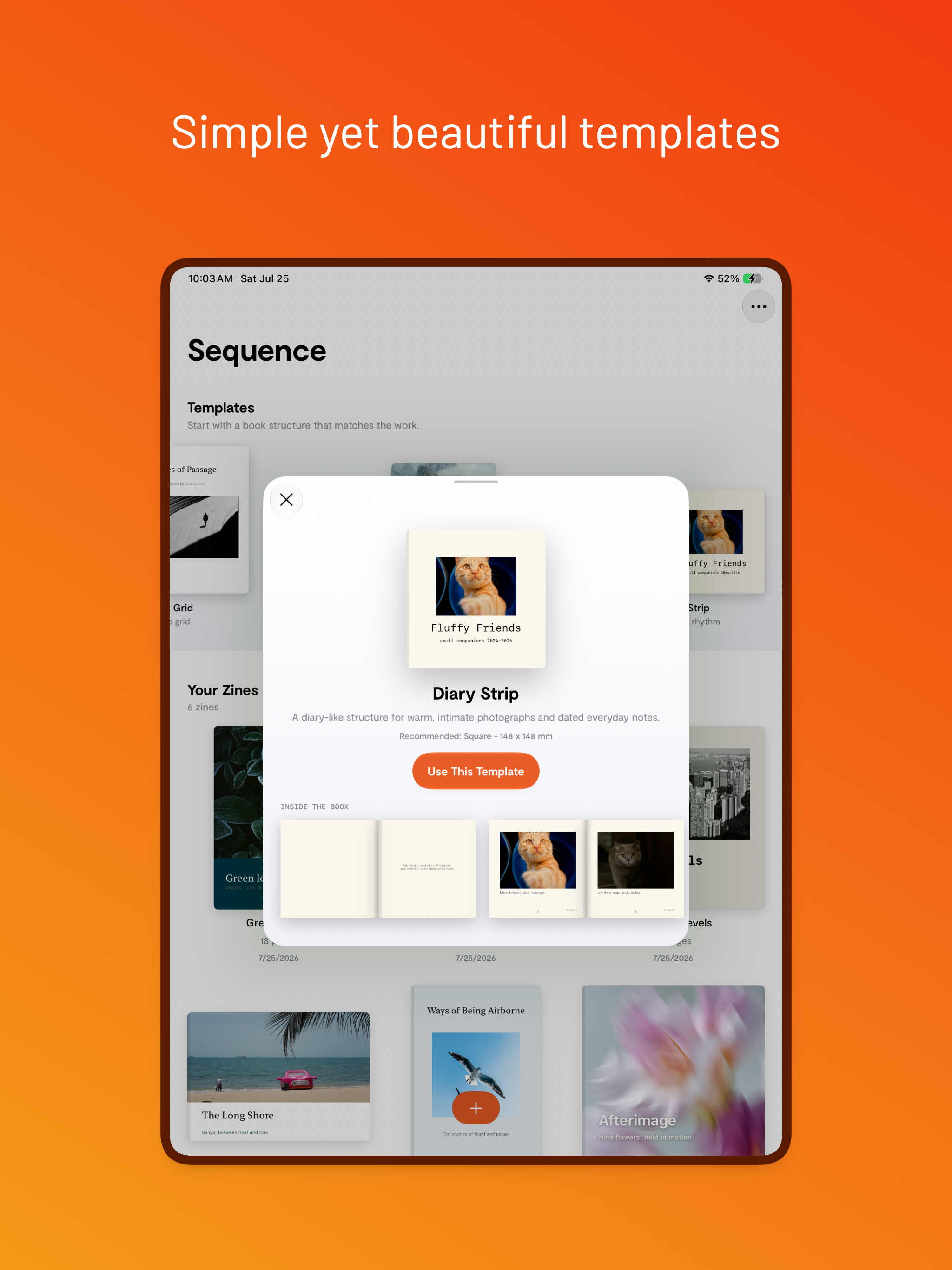 Sequence: Zines & Books screenshot 9
