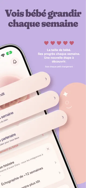 Elara: Pregnancy Tracker screenshot 2 of 8
