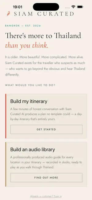 Siam Curated screenshot 1