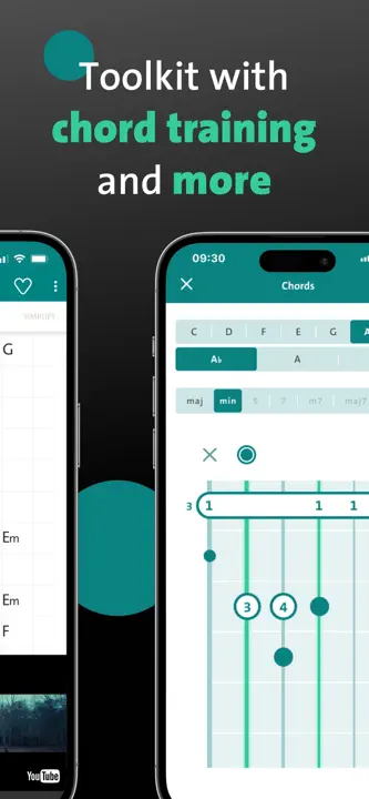 Chordify : capture d’écran 7 sur 9