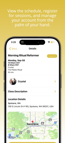 Alura Pilates Spokane screenshot