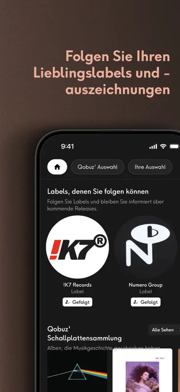Qobuz: Music & Editorial screenshot 6 of 10