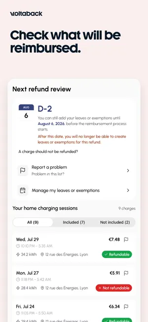 Voltaback – Home EV charging screenshot 4