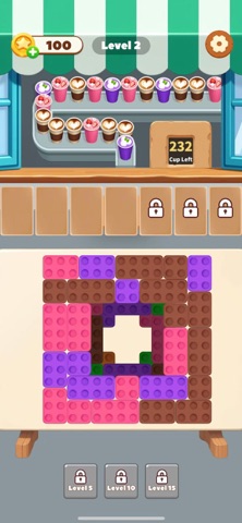 Coffee Puzzle iPhone screenshot