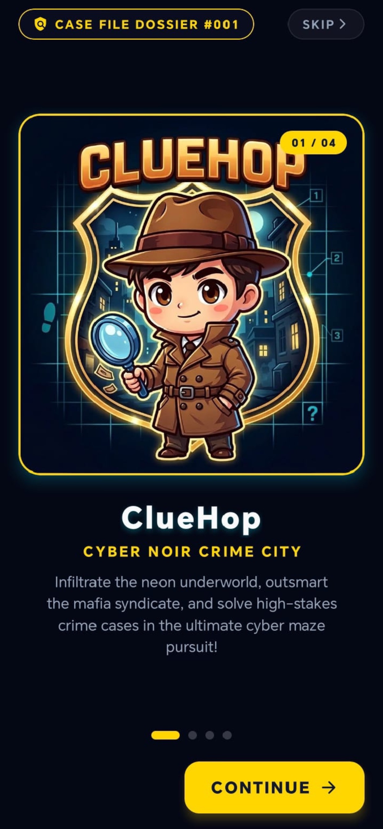 Screenshot 1 of cluehop: Detective Maze Chase
