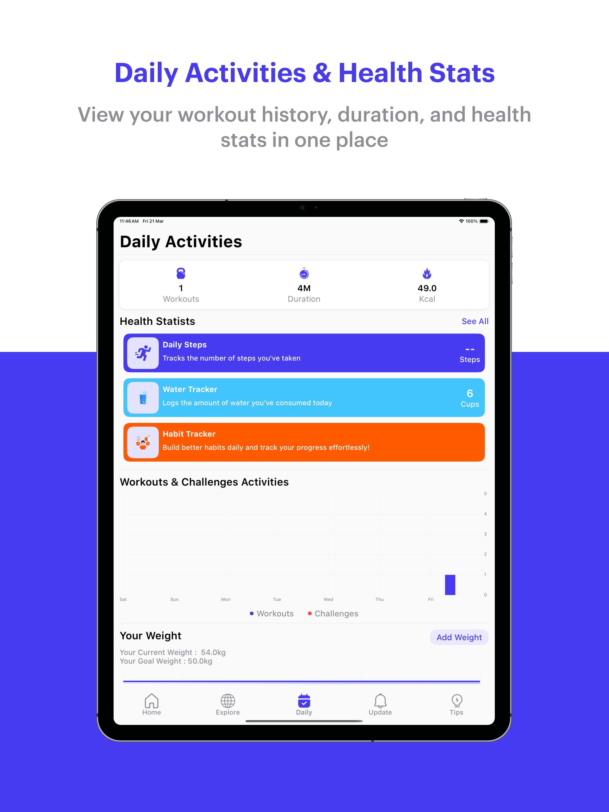 HealthX: Wellness & Habits