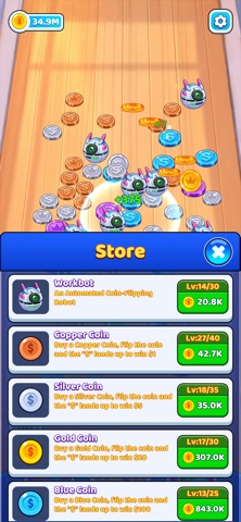 Idleva Coin Flipia Screenshot 2 of 4