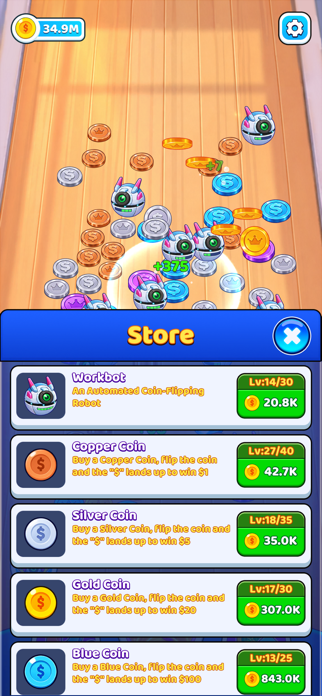 Idleva Coin Flipia Screenshot 2 of 4