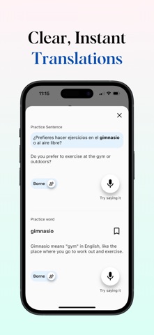 Borne — AI Language Learning Screenshot 6 of 8