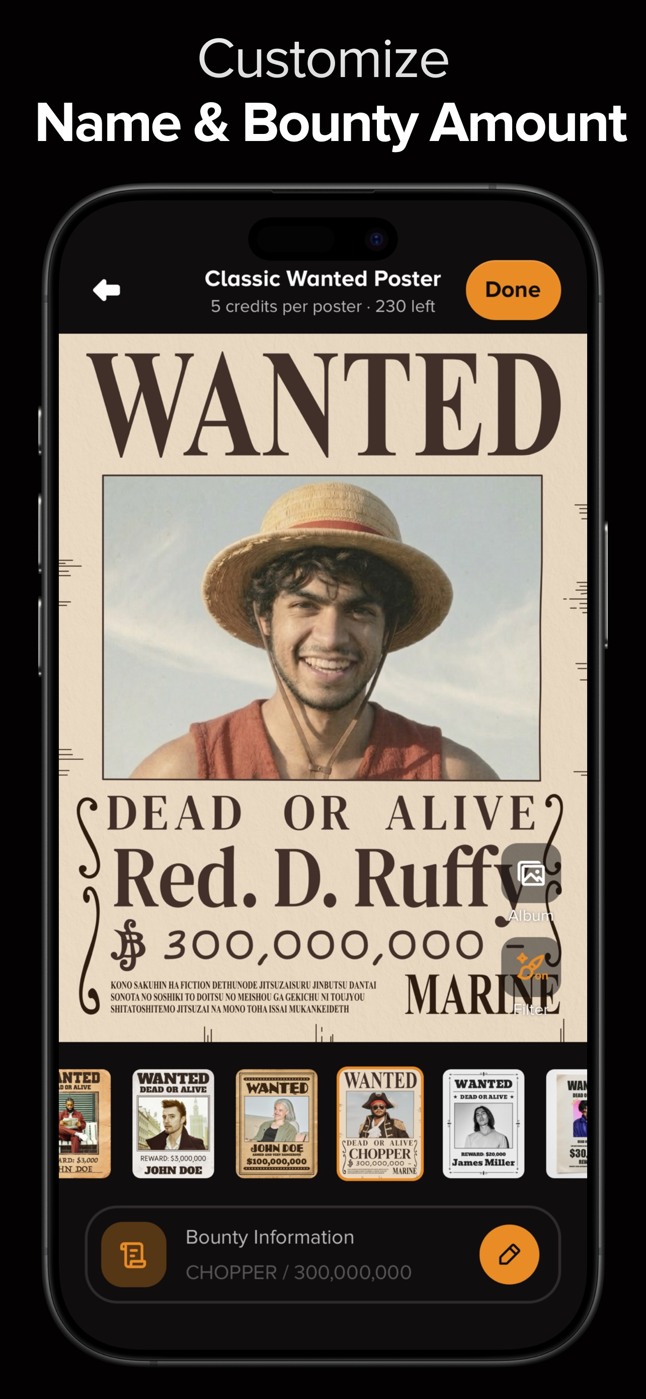Wanted Poster Maker