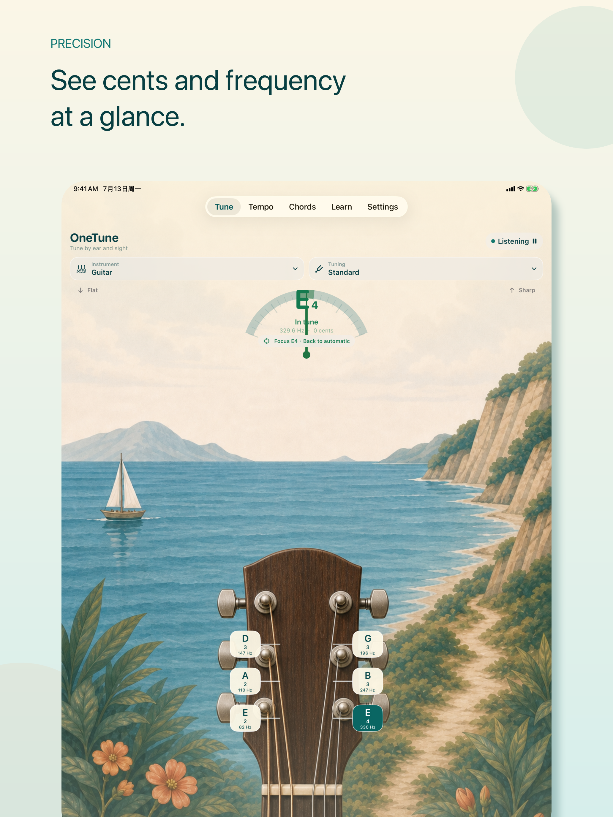 OneTune: Guitar Tuner screenshot 7