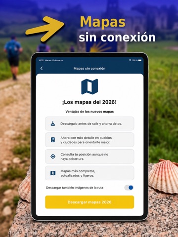 Buen Camino de Santiago App iPad screenshot 5