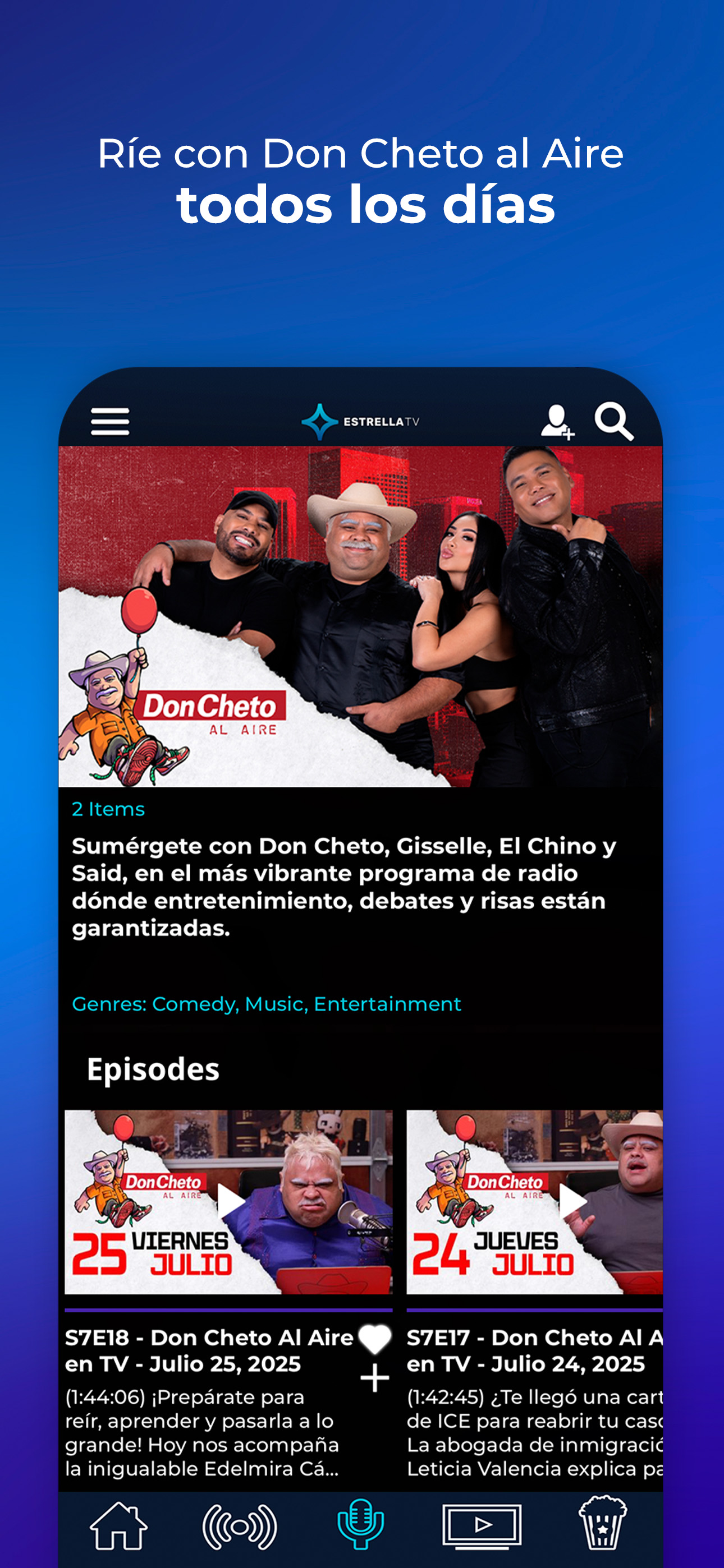 EstrellaTV: TV en Español