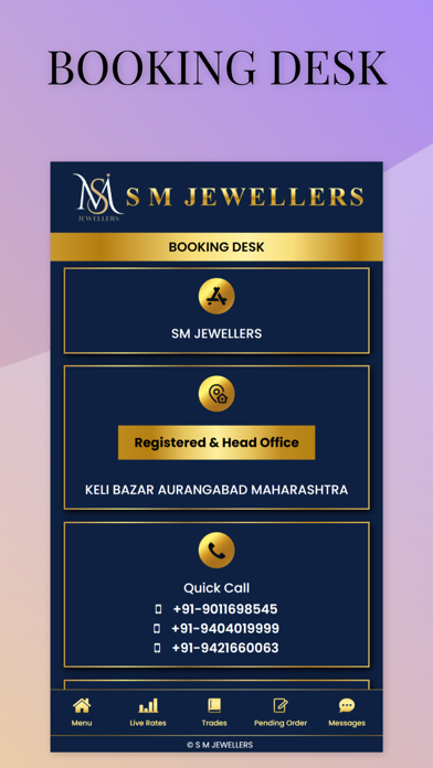 SM Jewellers & Bullion Screenshot