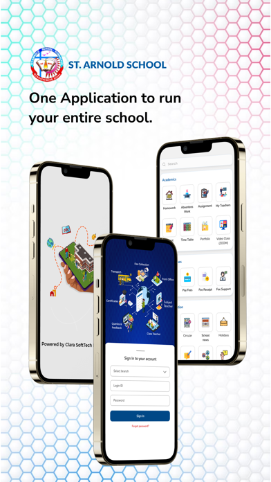 St Arnold School, Sambalpur screenshot