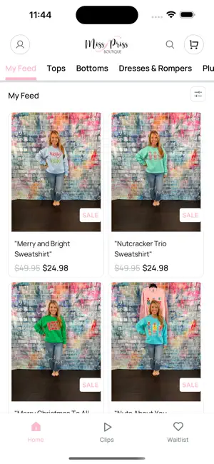 Miss Priss Boutique screenshot 1