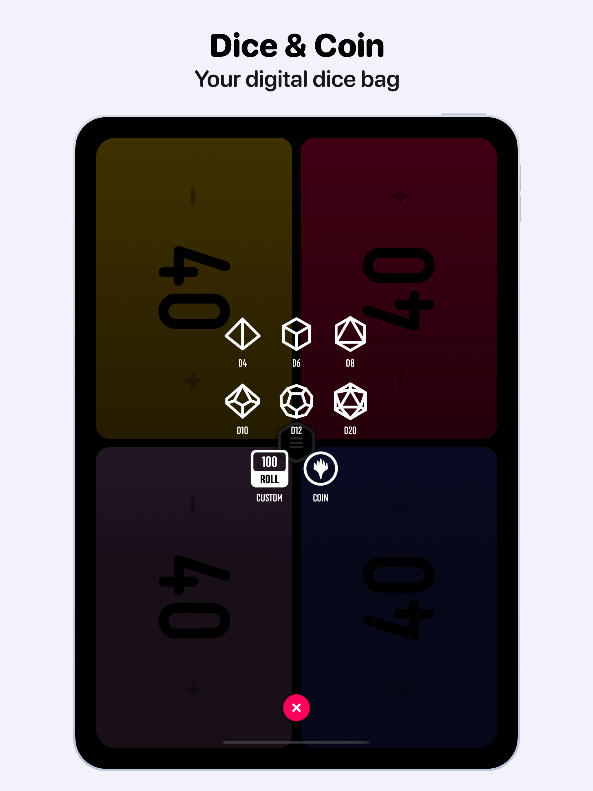 MTG Life Counter App: Lotus