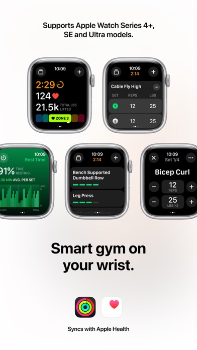 Train Fitness Workout Tracker Screenshot