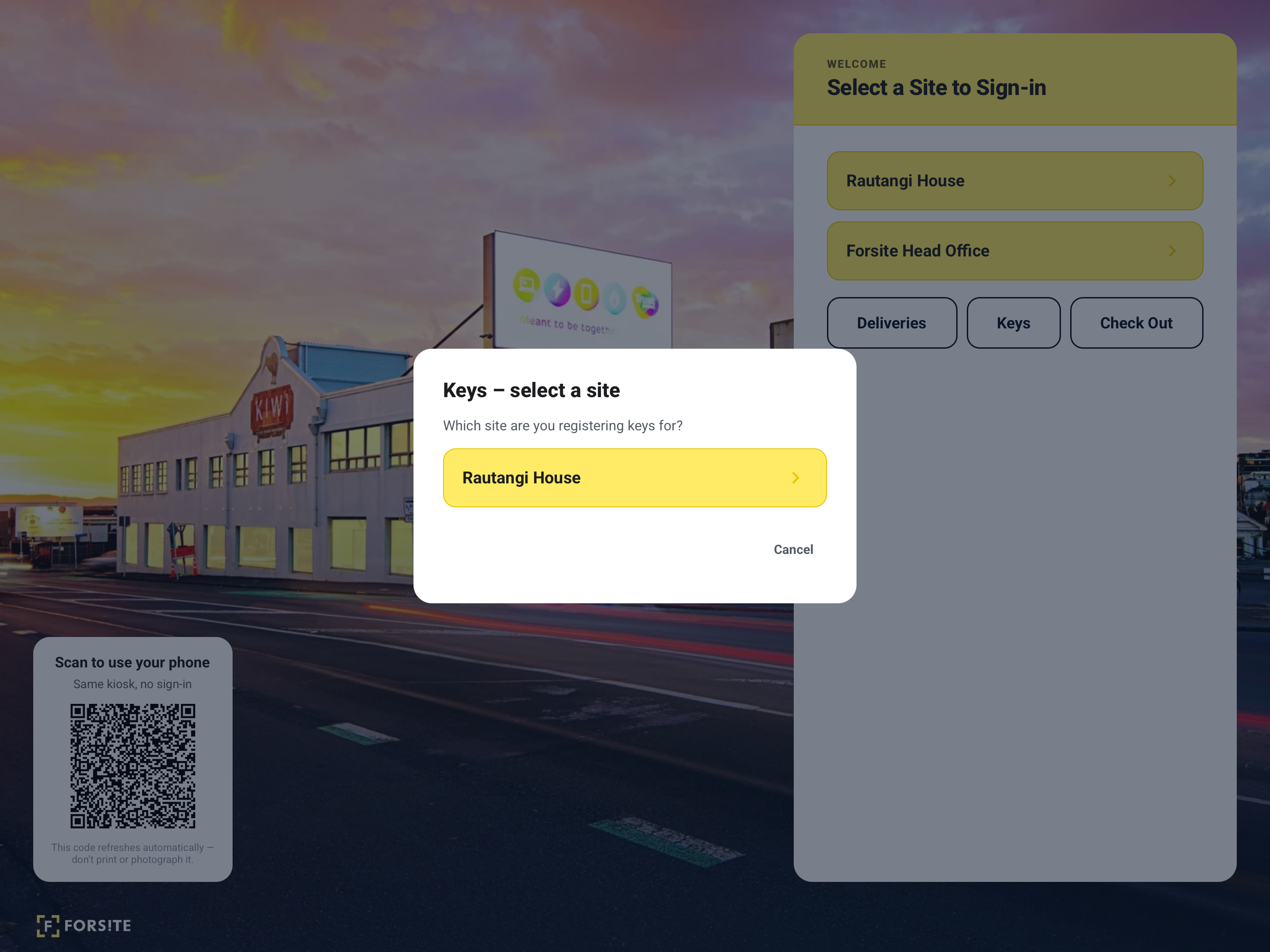 Forsite Check-In Kiosk screenshot 8