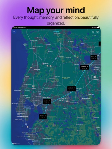 Jourlit iPad screenshot