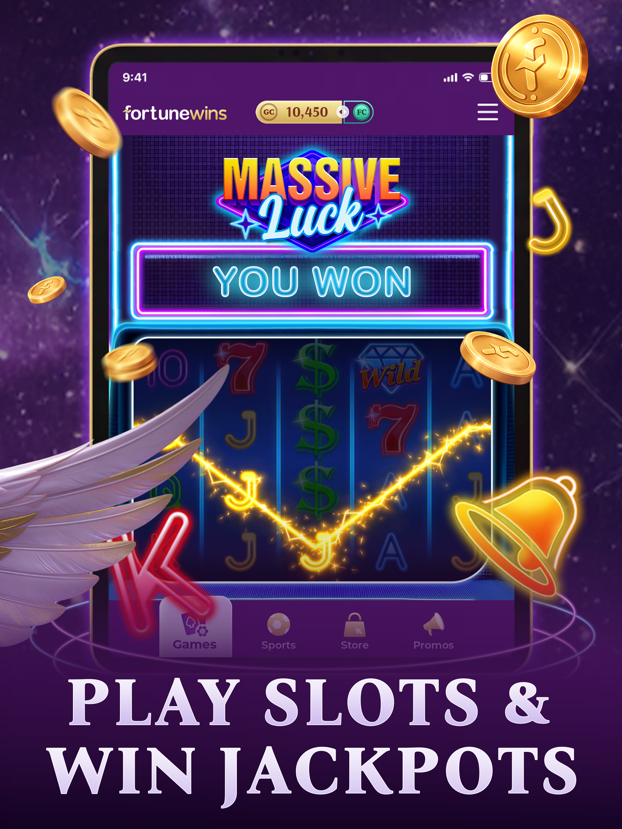 Fortune Wins: Sweepstakes Slot screenshot 8