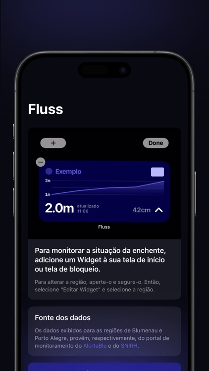 Fluss – Monitor de enchentes
