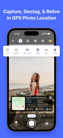 Photostamp - GPS Map Camera screenshot