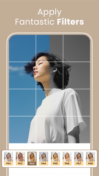 Grid layout for Instagram feed