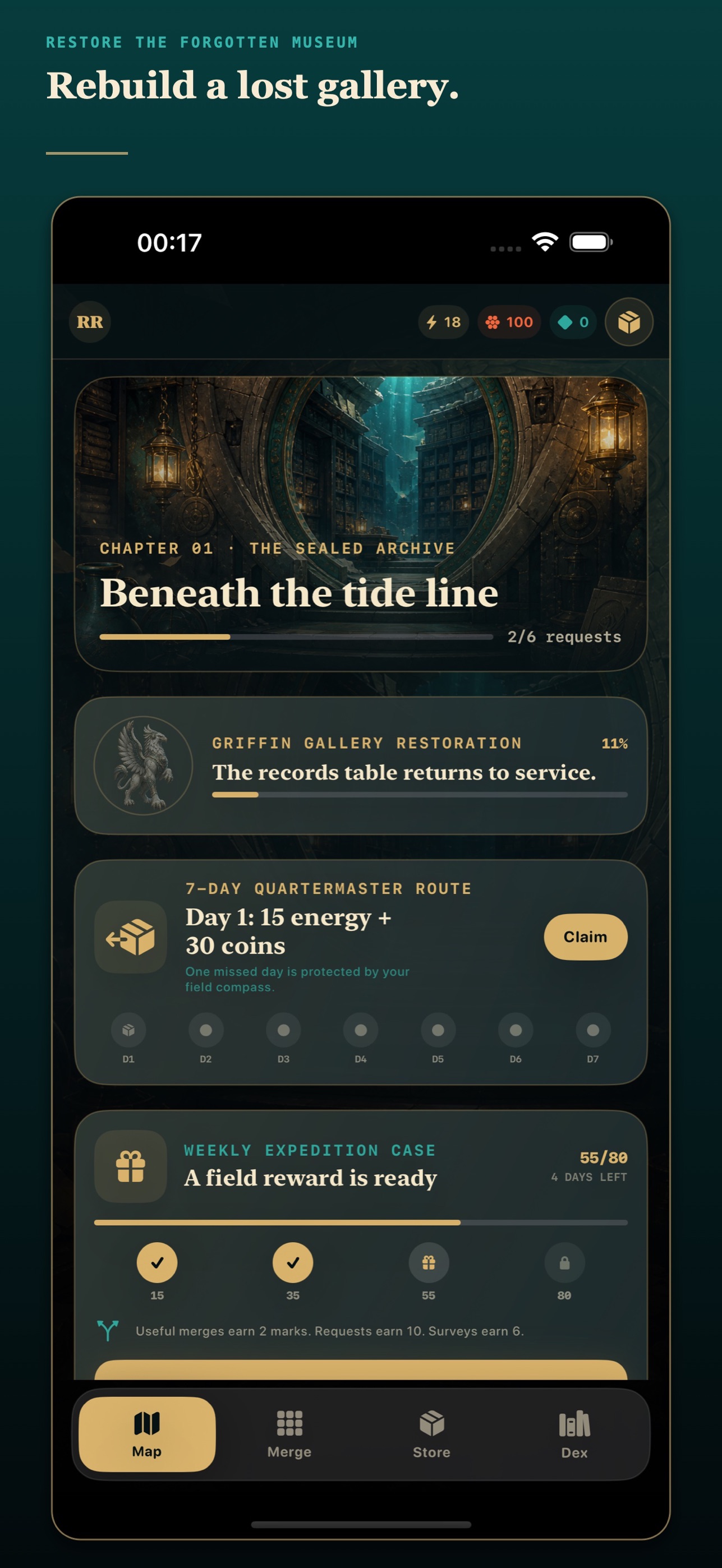 Screenshot 4 of Resonant Relics: Merge Game