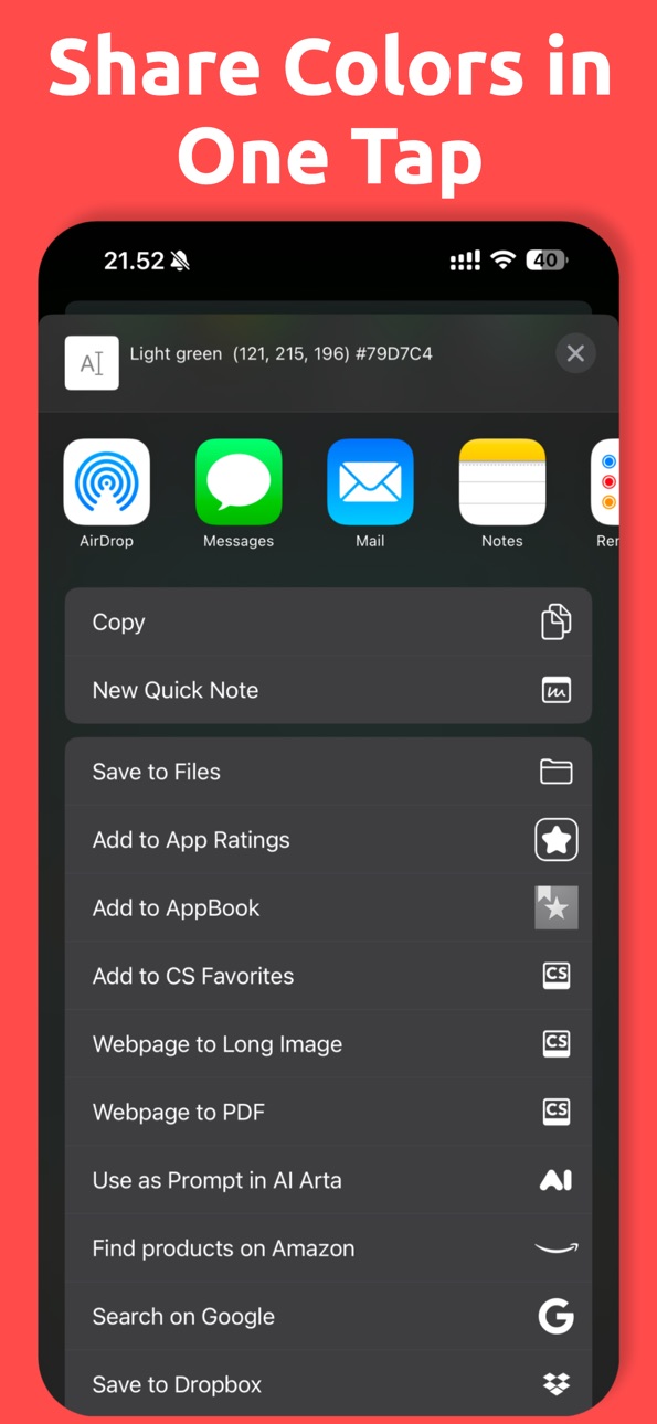 iPhone screenshot