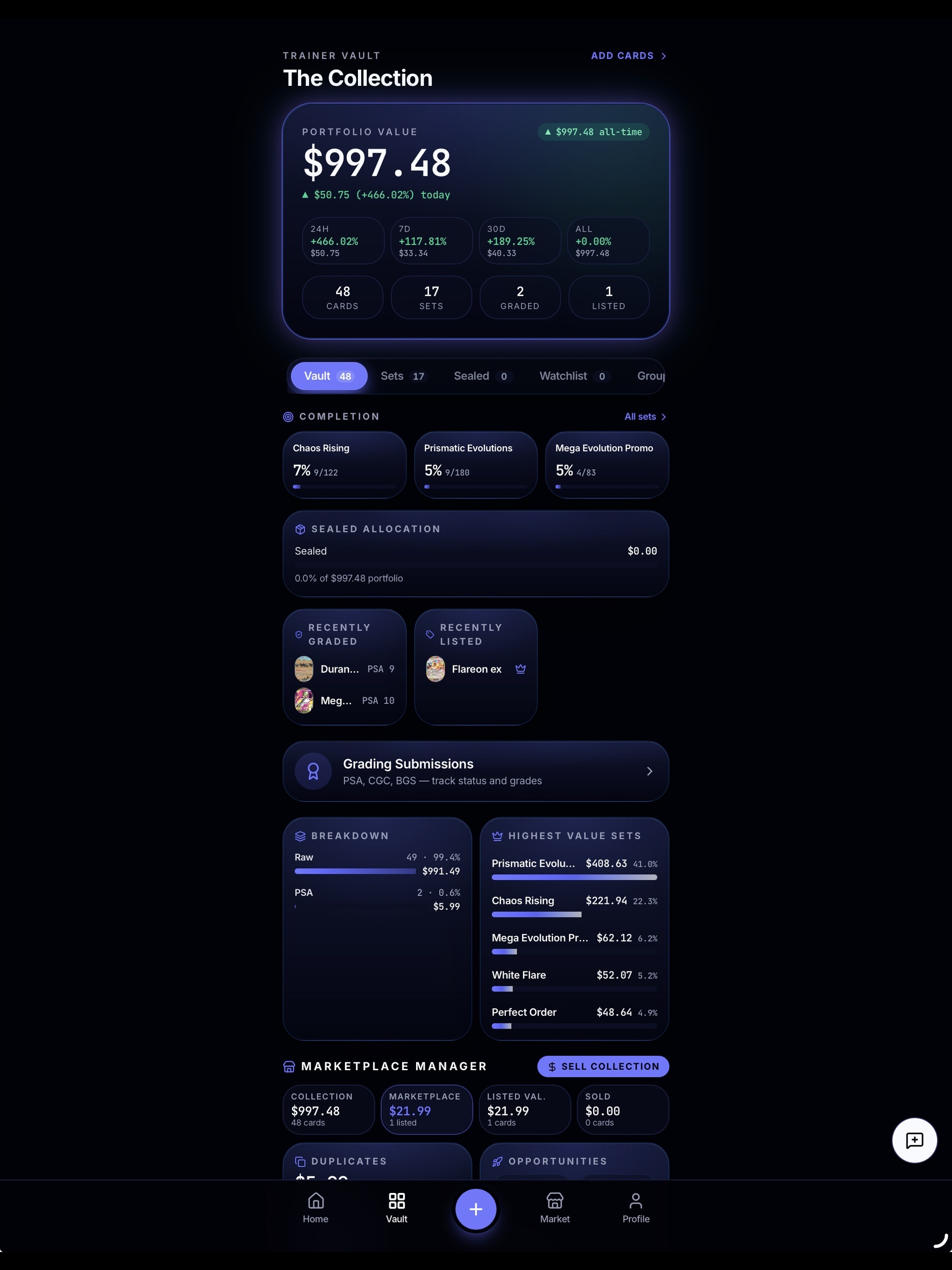 Vaulted Cards screenshot 8