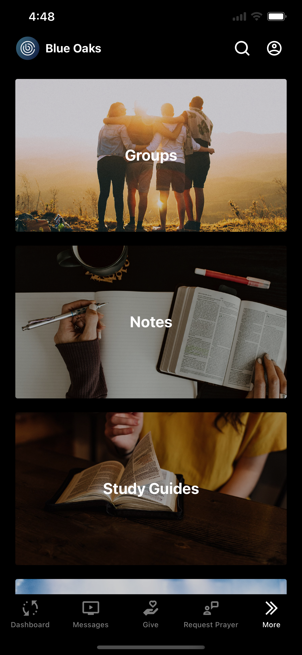 Blue Oaks Church screenshot 5