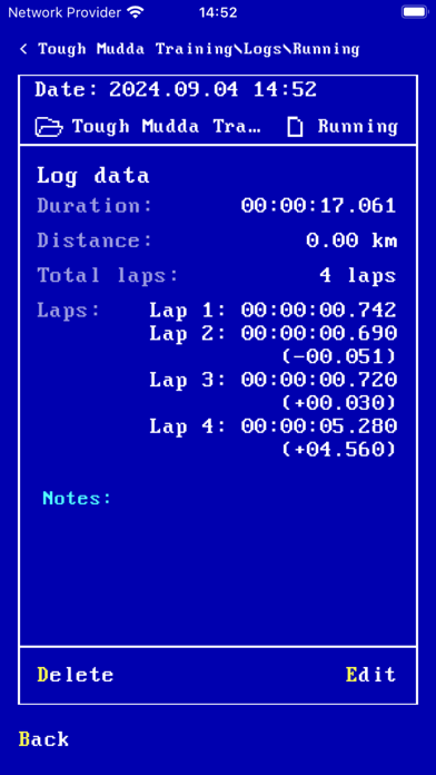 LogTree: Offline Life Logger iPhone screenshot 4 - Utilities app