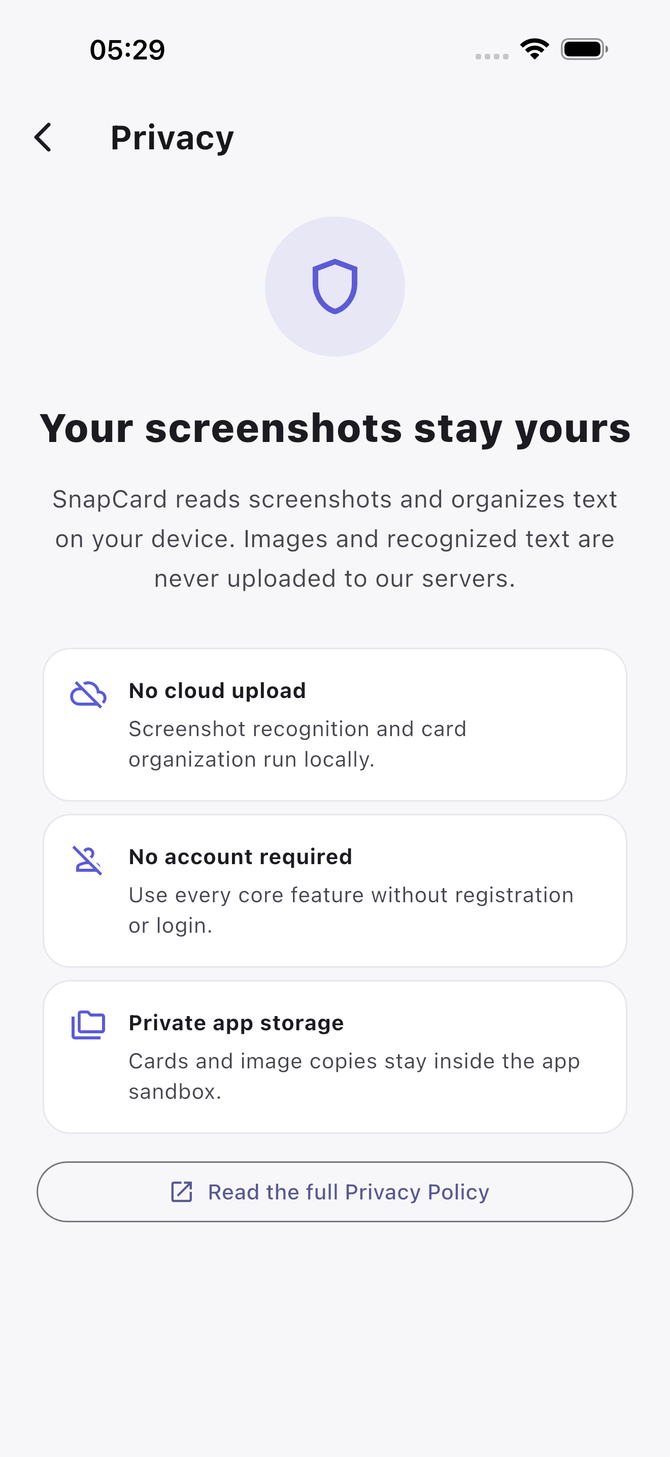 SnapCard: Smart Cards screenshot 4