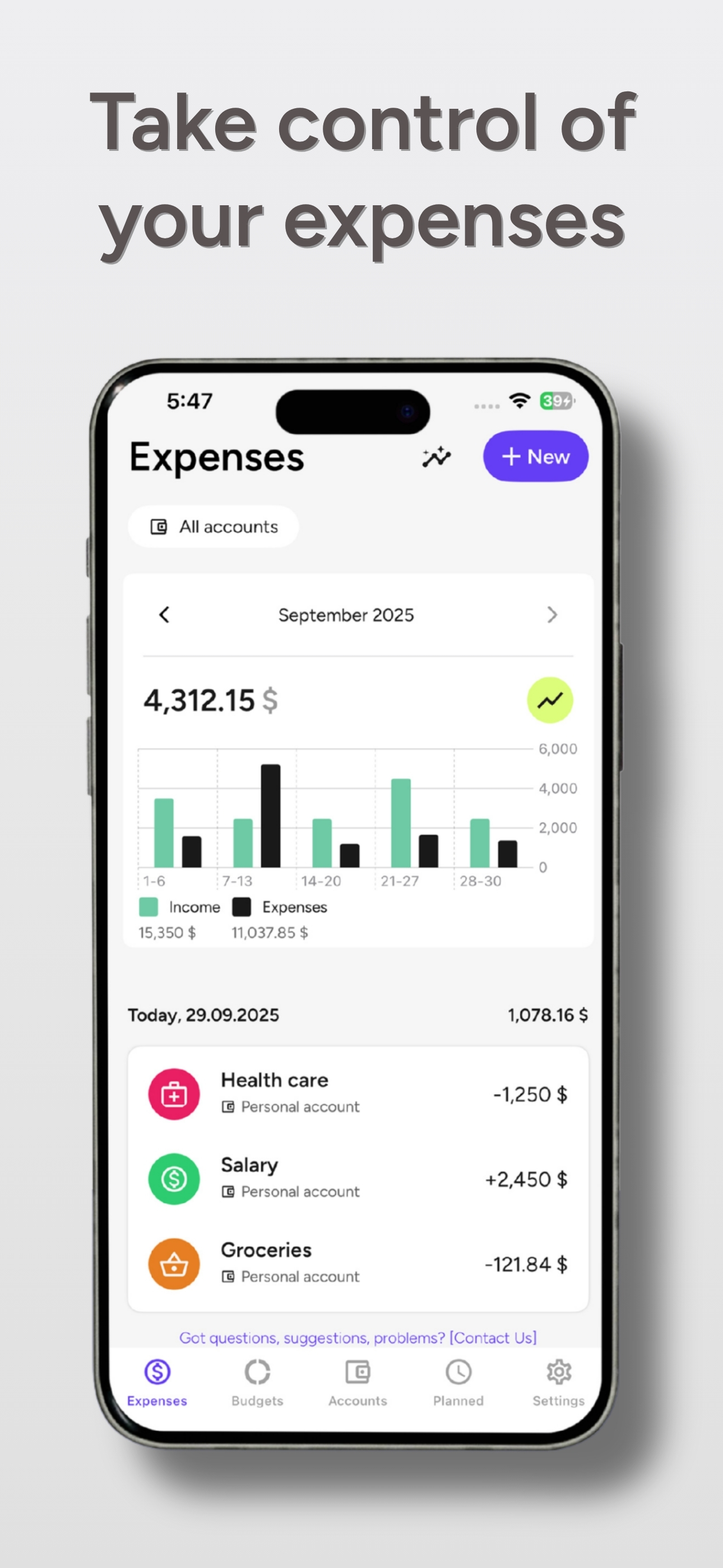 Expense Tracker: Expenza