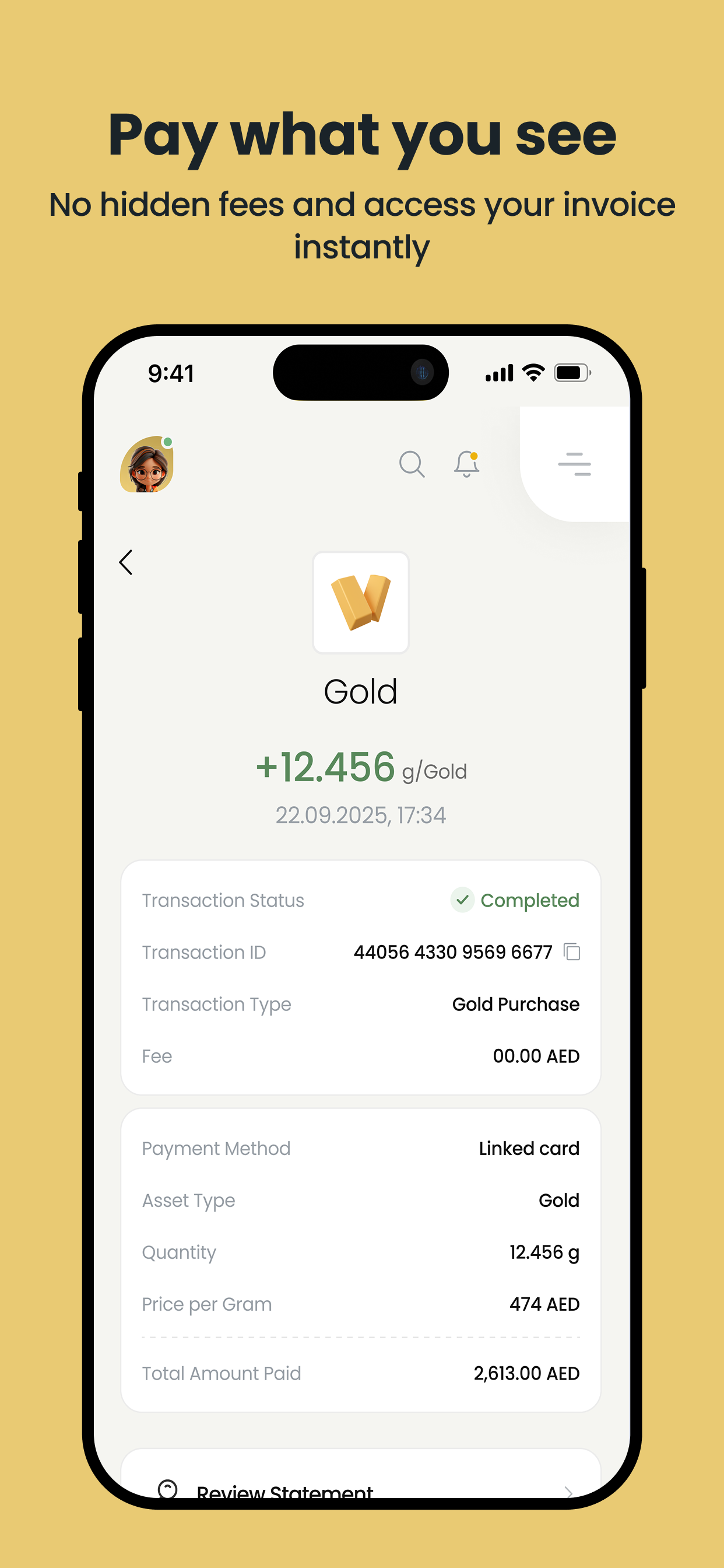 OGold Wallet: Buy Gold・Silver