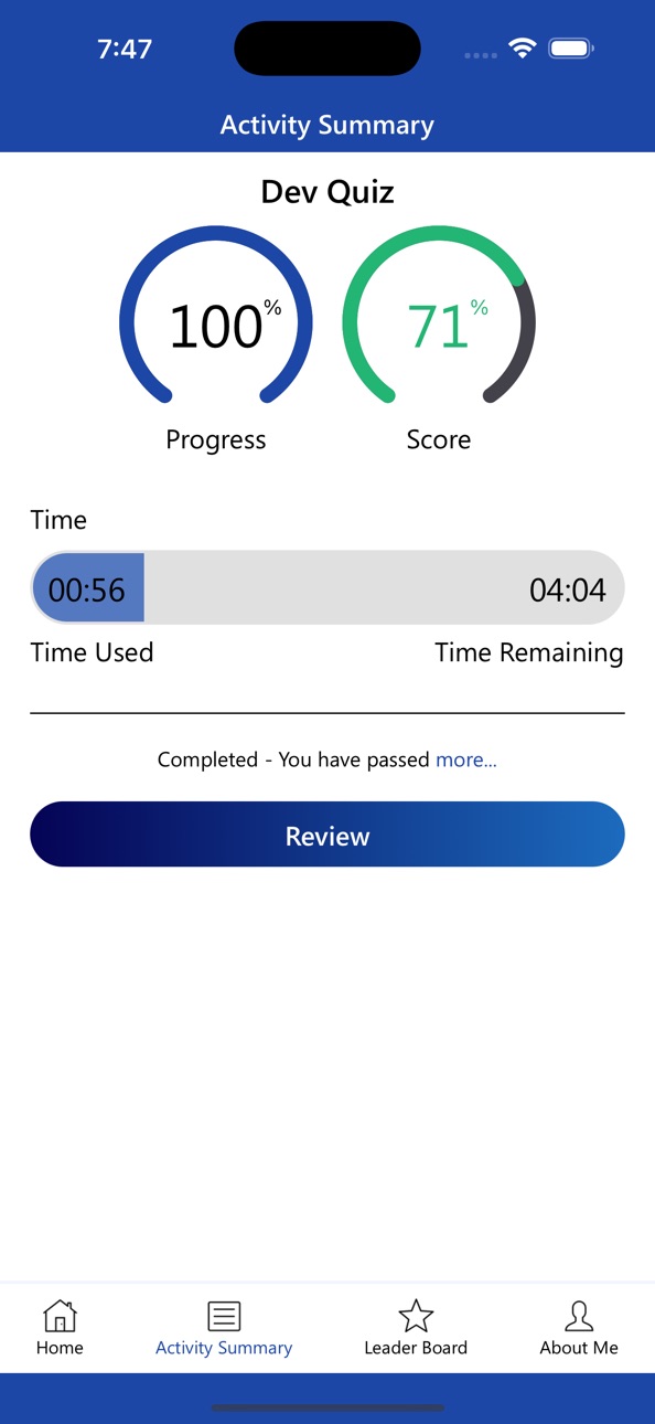 iPhone screenshot