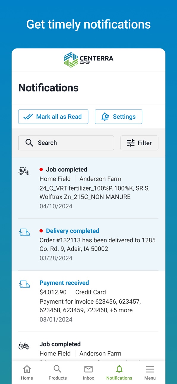 iPhone screenshot