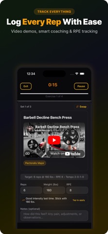 Yoked: AI Trainer Screenshot 2 of 5