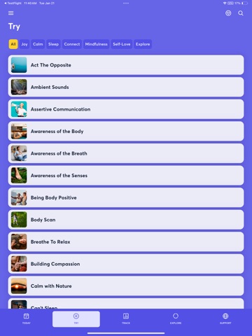 WellWithin Coach iPad screenshot