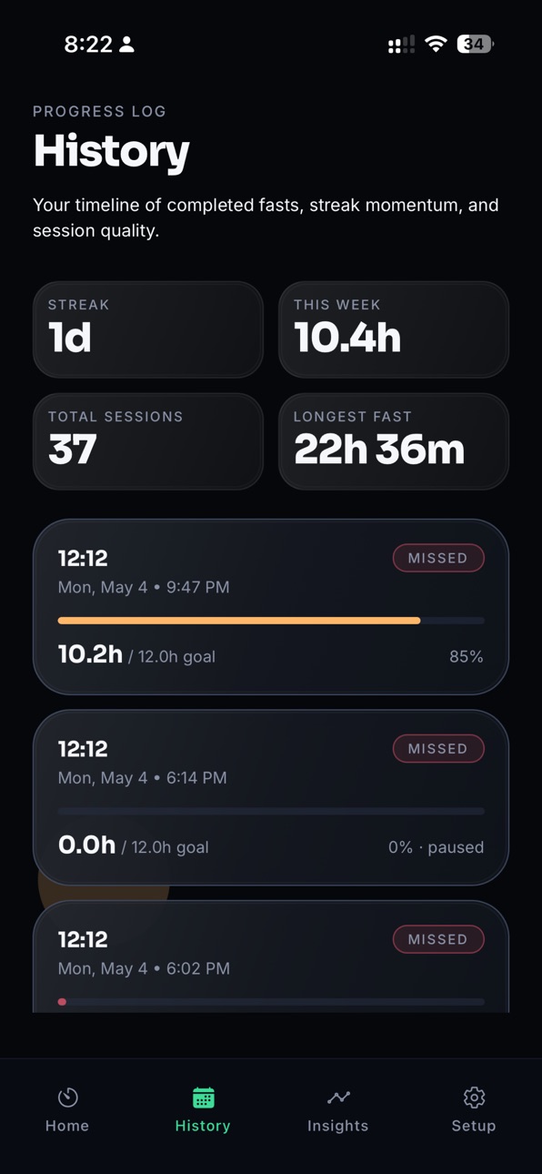 iPhone screenshot