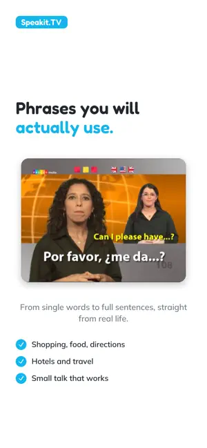 Speakit.tv — 22 Languages screenshot 4