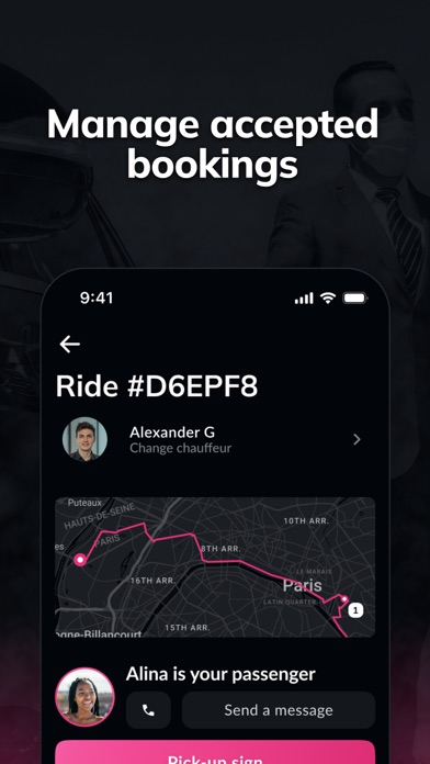 Screenshot 3 of CSD Chauffeur App